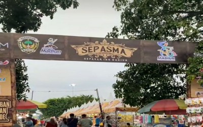 PERINGATI HARI JADI KABUPATEN MADIUN KE 456 GELAR SEPASMA DI ALUN-ALUN REKSOGATI CARUBAN